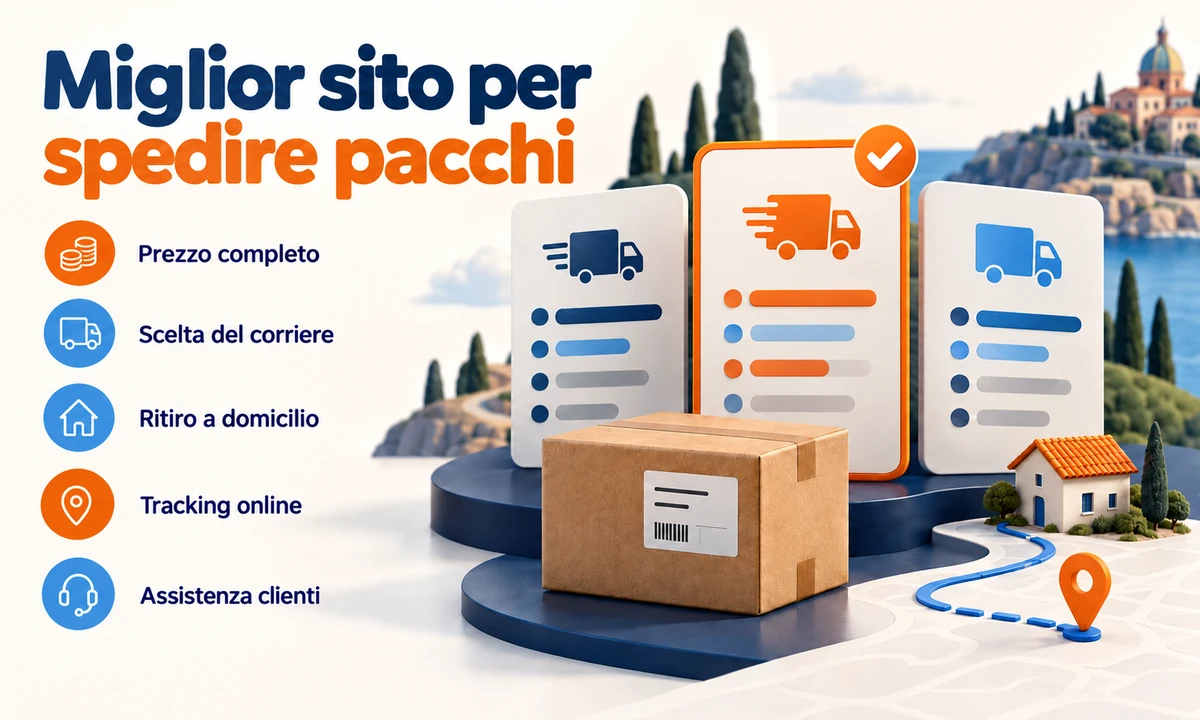 Miglior sito per spedire pacchi
