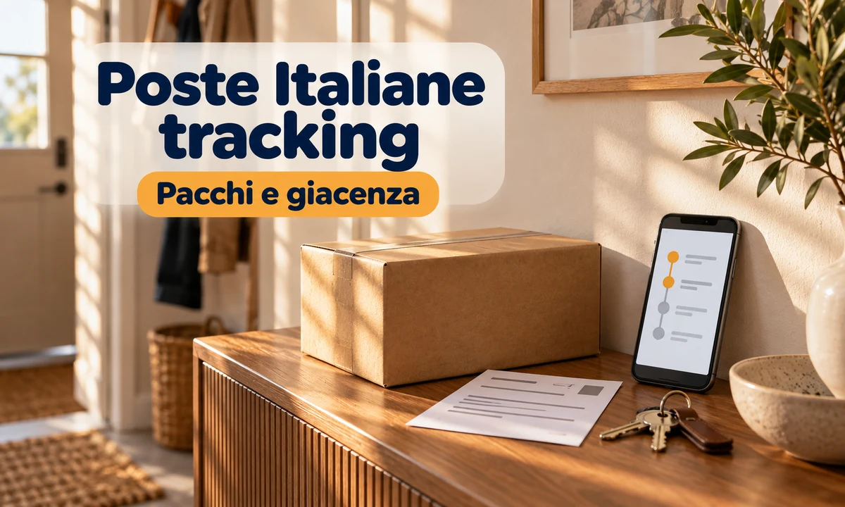 Poste Italiane tracking