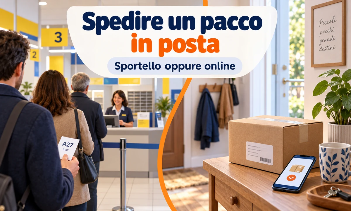 Spedire un pacco in posta